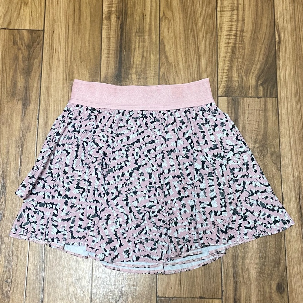 Lululemon Court Rival Pink High Rise Skirt Tall Tennis Pickelball - Picture 4 of 8